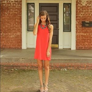 Pink Shift Dress